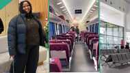 "Business class is N4,000": Lady travels from Lagos to Ibadan by train, shares experience online