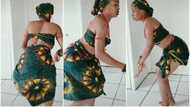 Who is this goddess? Amazing lady in wrapper dances up storm with her beautiful waist, sweet video goes viral