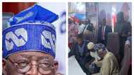 "Generous Jagaban": Tinubu meets with PWDs doles out cash to old man in Abuja in viral video