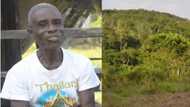Togbui Fo Kumah: Man who left Lagos and has been living on a mountain in Ghana for 20 years speaks in video