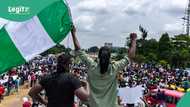 EndSARS anniversary: Police fire teargas to disperse protesters at Lekki tollgate