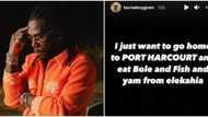 You'll understand if you've had it: Reactions as Burna Boy reveals Port Harcourt 'bole and fish' craving on tour