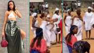 "From slay queen to mami water": Female corper shares how NYSC camp turned her into river goddess