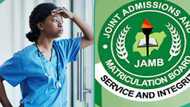 Nurse who registered for JAMB UTME cries inside hospital as she scores below 200