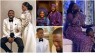 Moment gospel singers Sunmisola Agbebi & Yinka Okeleye's wedding turned into a revival, causes a buzz