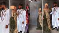Bride-to-be over the moon as partner hires singer Timi Dakolo to serenade her during pre-wedding shoot