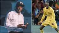 "He used my song": Carter Efe jubilates as Barcelona star Ousmane Dembélé jumps on Machala after La Liga win