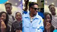 Shatta Wale: Ghanaian dancehall star flaunts his two lovely kids in video, peeps gush over their cuteness