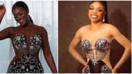 Reactions as Linda Osifo's iconic dress gets recreated by beautiful fashionista