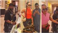 “Very grateful”: Olu Maintain takes comedian AY Makun’s wife shopping to replace some items lost in house fire