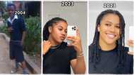 Young boy posts old secondary school photo taken in 2004, his transformation stuns people on TikTok