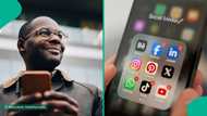 Nigerian man brags about banning his oyinbo wife from social media, mentions their age difference
