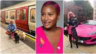 Billionaire daughter DJ Cuppy ditches her Ferrari to teach her 'boys' humility, picture stirs reactions