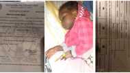 Female graduate cries out again, says she needs only N15k for her sick daughter's treatment, Nigerians react