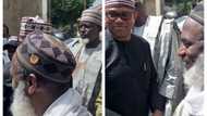 Photos emerge as Peter Obi, Datti visits residence of bandit negotiator in Kaduna