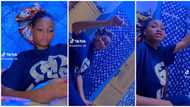 "I don enter wahala": Nigerian man laments as girlfriend forces him to eat food she cooked, video trends