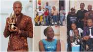 Enioluwa dedicates 2023 AMVCA to children living with water in the brain, throws mini-party for them