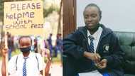 15-year-old girl who was seen on the street with placard to beg for her school fees gets N168k, scholarship