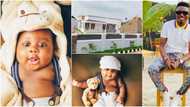 Comedian MC Edo Pikin flaunts new house, dedicates it to son as he shares adorable photos