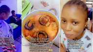 Nigerian man shocked to see pot of food his girlfriend cooked with N2,500, video stirs reactions