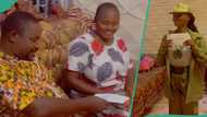 Parents who receive their daughter’s first NYSC salary distribute it among members of the family