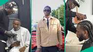 Meet Topzy: Barber who has given Burna Boy, Wizkid, Asake, Juma Jux other celebs' haircuts