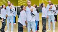 "I bought him egg roll and coke in 2018": Lady shares love story with man who paid her school fees, flaunts 2 kids