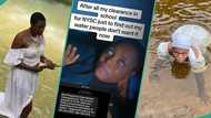 Female graduate who serves 'mami water' cries as they restrict her from going for NYSC service