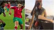 "Mama na sports presenter too": Viral video of Nigerian mum passionately analysing Super Falcons loss wow many
