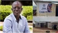 Nigerian man builds school beside his house in Abuja to educate less privileged kids for free, many hail him