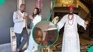 Obi Cubana begs wife to stop billing him in funny clip, her response goes viral online: "Pity me"