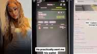 Model rejects man who displayed N146 million balance in Bitcoin wallet, says she's also rich, chats leak