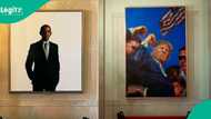 Trump ya wulakanta Obama, ya sauya hoton shi a fadar Amurka