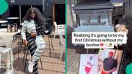 Lady heartbroken as her caring elder brother who moved to America is returned to Nigeria in coffin