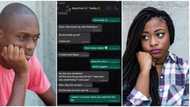 "He dey too emotional": After 9 days of dating, Nigerian lady dumps new boyfriend for being clingy, chat leaks