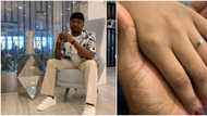 Wedding bells: I asked and she said yes, Funnybone proposes, many anticipate as he flaunts lover's hand