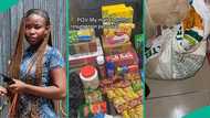 Student shows off provisions she received from boyfriend ahead of school's resumption, video trends