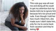 "She advised me not to date him": Lady narrates how her best friend 'snatched' a man she was admiring