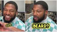 Man's sleek haircut transformation trends online: "Went from teddy bear to Yoruba demon"