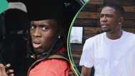 "E no dey hard us": Shank Comic gives American YouTuber, Kai Cenat, Naija name, drummers welcome him
