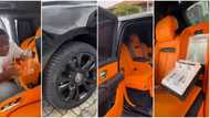 “God did”: Cubana Chiefpriest gives fans tour of impressive interior of his new Rolls Royce, video causes stir