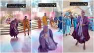 Daddy Came Prepared: Groom’s father jumps up & down on dance floor in his agbada, guests praise him
