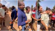 “He was scared”: Clips of Oyinbo man crying after he was pranked on his birthday while on set trends