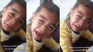 "Working every day but still broke": Little girl breaks down in tears, says she has no money