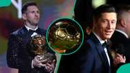Robert Lewandowski speaks about losing 2021 Ballon d'Or to Lionel Messi