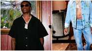 Celebrity price check: Music star Wizkid steps out in N1.3m denim ensemble