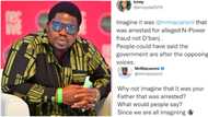 “Peace was never an option”: Mr Macaroni claps back at tweep who imagined he was the one arrested not Dbanj