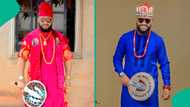 Yul Edochie fuels debates, mentions who to blame if Igbo kids can’t speak their language