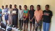 11 suspected internet fraudsters arrested in Ilorin, exotic cars, other items recovered (photos)