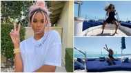 Ciara busts serious moves on luxurious boat to Cardi B's song Up